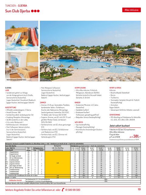 ITS Billa Reisen Sommerkatalog 2018 Flugreisen Mittelmeer, Schwarzes Meer & Rotes Meer