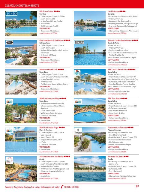 ITS Billa Reisen Sommerkatalog 2018 Flugreisen Mittelmeer, Schwarzes Meer & Rotes Meer