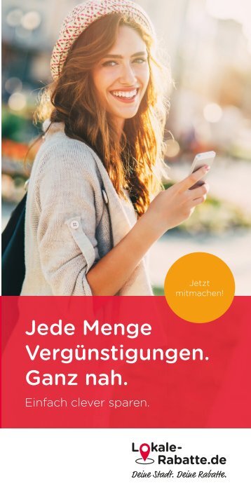 Flyer wie funktioniert lokale-rabatte