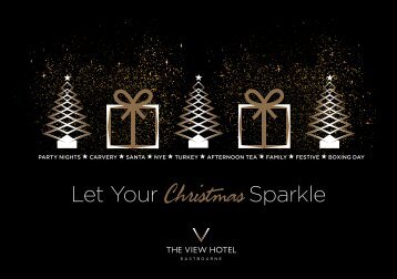 The View Hotel - Christmas Brochure 2017