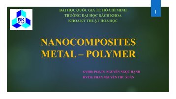 Tổng hợp nanocomposite trên cơ sở Ag/PVA bằng phương pháp hóa học với tác nhân khử là hydrazin hydrat