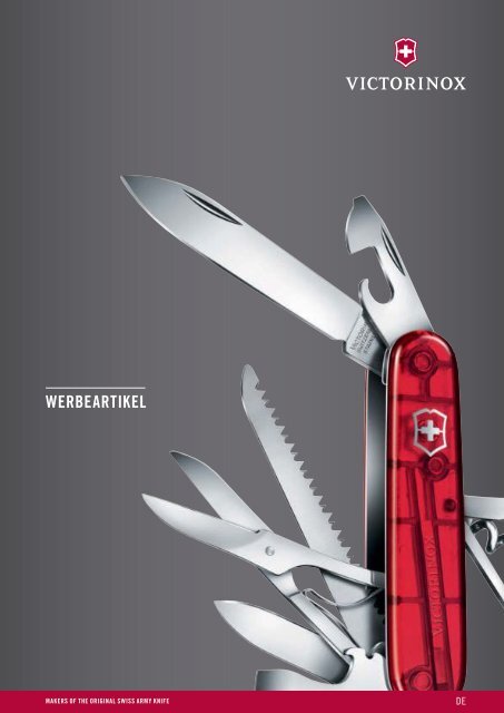 Victorinox Messer, Werkzeuge als individuelles Werbemittel und hochwertiges  Kundengeschenk, Mitarbeitergeschenk