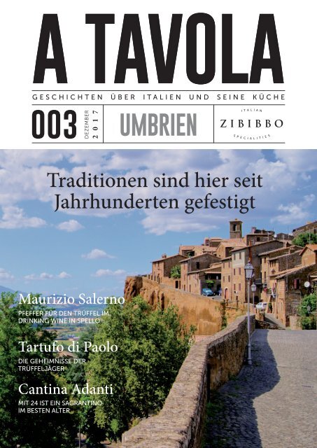 "A Tavola" Ausgabe 3 Umbrien 