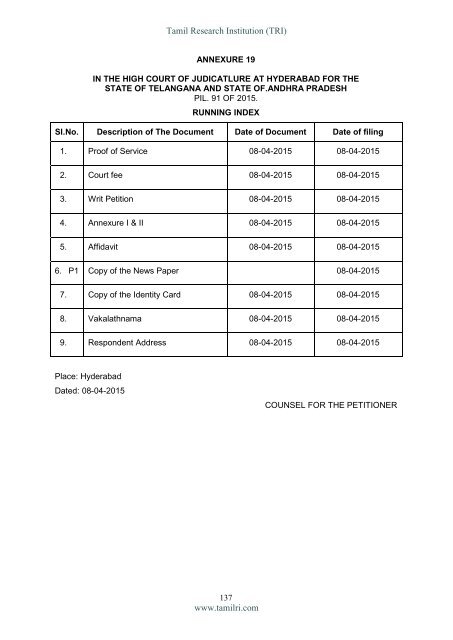 Semmaram Encounter Killings Fact Finding Report2