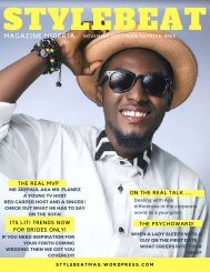 STYLEBEAT NOVEMBER 2017 LATEST EDITION