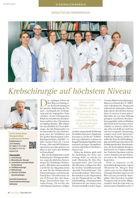 Hamburger Ärztemagazin November 2017