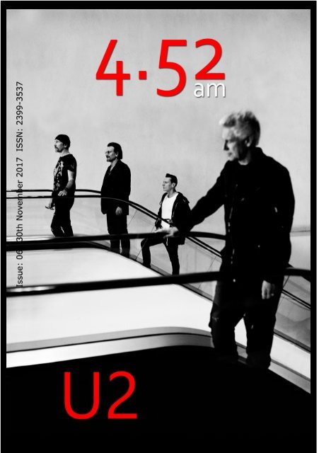 4.52am Issue: 061 The U2 Issue 30th Novemeber 2017
