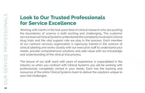 Clinical Systems Inc Booklet