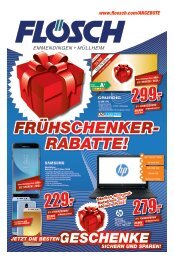 Frühschenker-Rabatte!