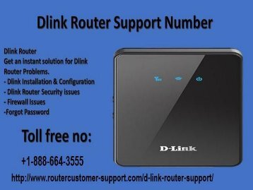 Get effective technical support for D-link router by calling D-link Router support number +1-888-664-3555