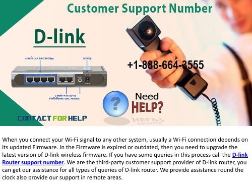 Get effective technical support for D-link router by calling D-link Router support number +1-888-664-3555