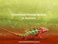 Commercial Printing Services In Australia