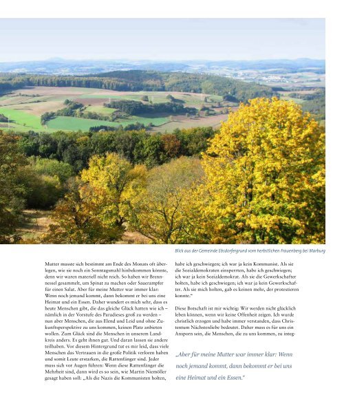 Landkreis Marburg Biedenkopf - ganz persönlich 