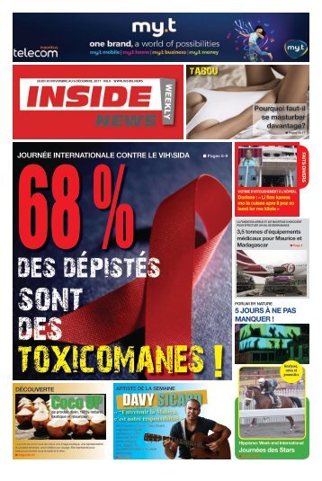 Inside News weekly # No 9 - 30 Novembre au 06 Décembre  2017