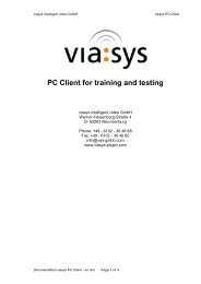 PC Client for training and testing - Viasys