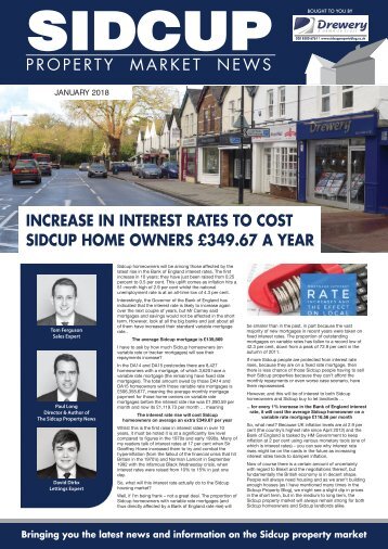 SIDCUP PROPERTY NEWS - JANUARY 2018