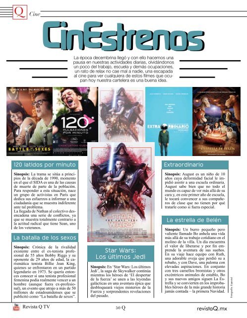 revista Q Que... México, edición,121, diciembre 2017
