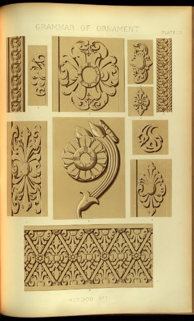 Plates From The Grammar of Ornament by Owen Jones, 1856