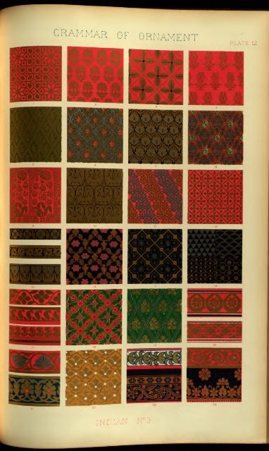 Plates From The Grammar of Ornament by Owen Jones, 1856