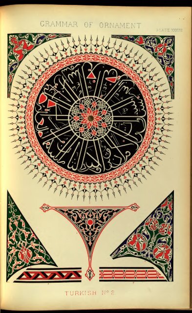 Plates From The Grammar of Ornament by Owen Jones, 1856