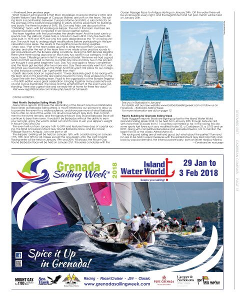 Caribbean Compass Yachting Magazine - December 2017