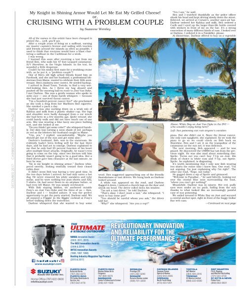 Caribbean Compass Yachting Magazine - December 2017