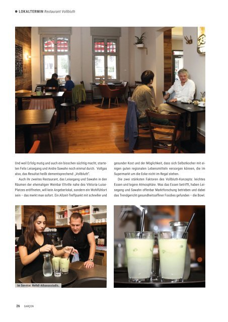 Magazin GARCON - Essen, Trinken, Lebensart Nr. 46