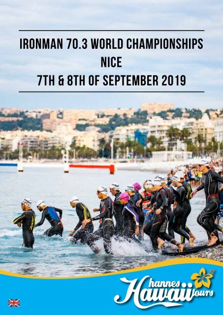 Hannes Hawaii Tours - IM 70.3 WC Nice 2019 EN