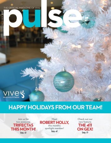 VIVE Health & Fitness | December Pulse