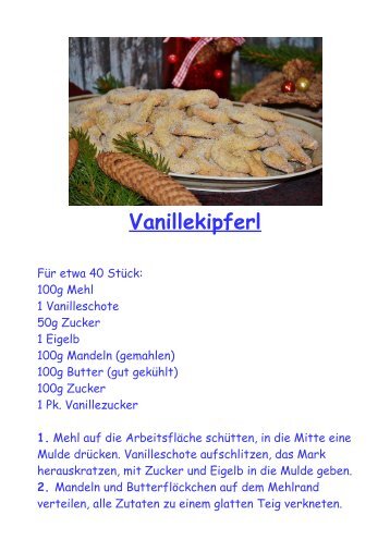 Vanillekipferl