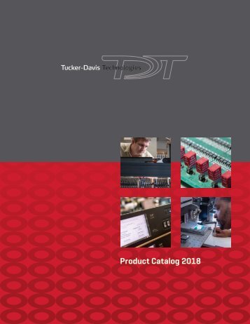 2018 TDT Product Catalog 