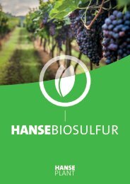 Hansebiosulfur | Hanseplant