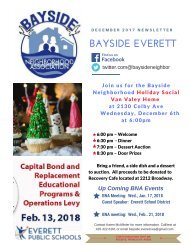 December 2017 Bayside Everett News