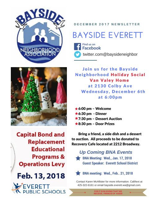 December 2017 Bayside Everett News