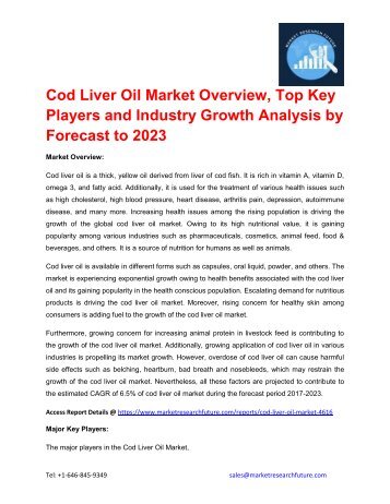 Cod Liver Oil Market_pdf