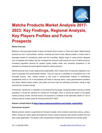 Matcha Products Market_pdf