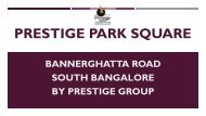 Prestige Park Square Apartment Bangalore
