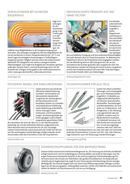 O+P Fluidtechnik REPORT 2017