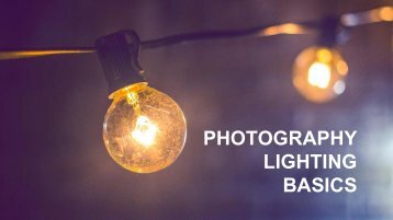 Photography lighting-basics