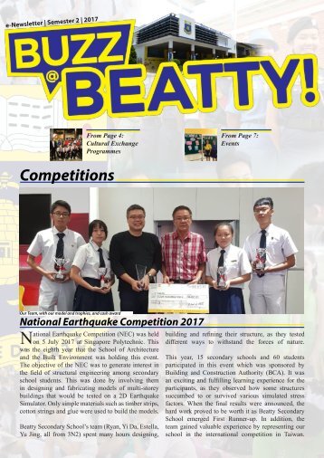 Buzz At Beatty! E-Newsletter - Semester2