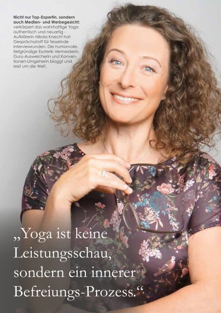 Nikola Knecht Yoga Aufklärerin