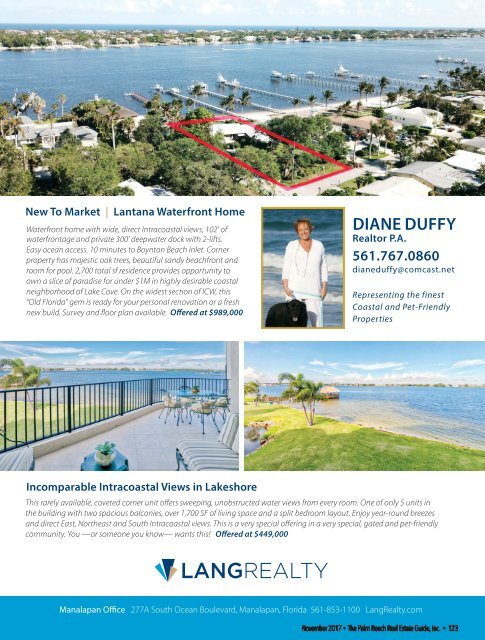 December 2017 Palm Beach Real Estate Guide