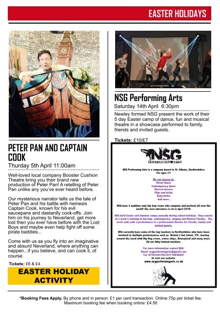 SandPit Theatre Spring 2018