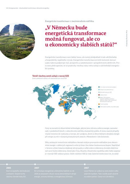 Energiewende – dlouhodobá transformace německé energetiky