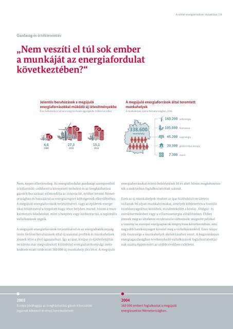 A német energiarendszer átalakítása