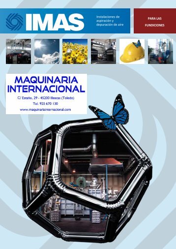 ASPIRACION Y FILTRACION DE HUMOS Y POLVO EN FUNDICIONES IMAS - MAQUINARIA INTERNACIONAL