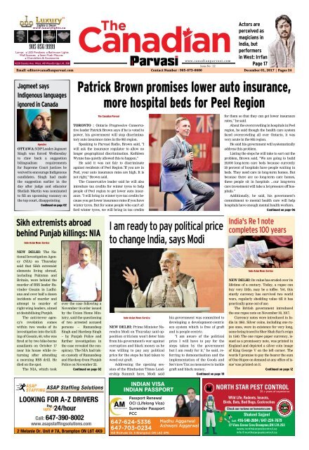 The Canadian Parvasi Issue 23