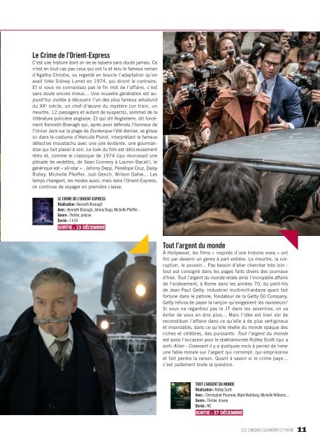 Gaumont Pathé! Le mag - Décembre 2017