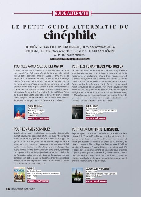 Gaumont Pathé! Le mag - Décembre 2017