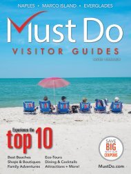 Must Do Naples Marco Island Winter/Spring 2018 visitor guide